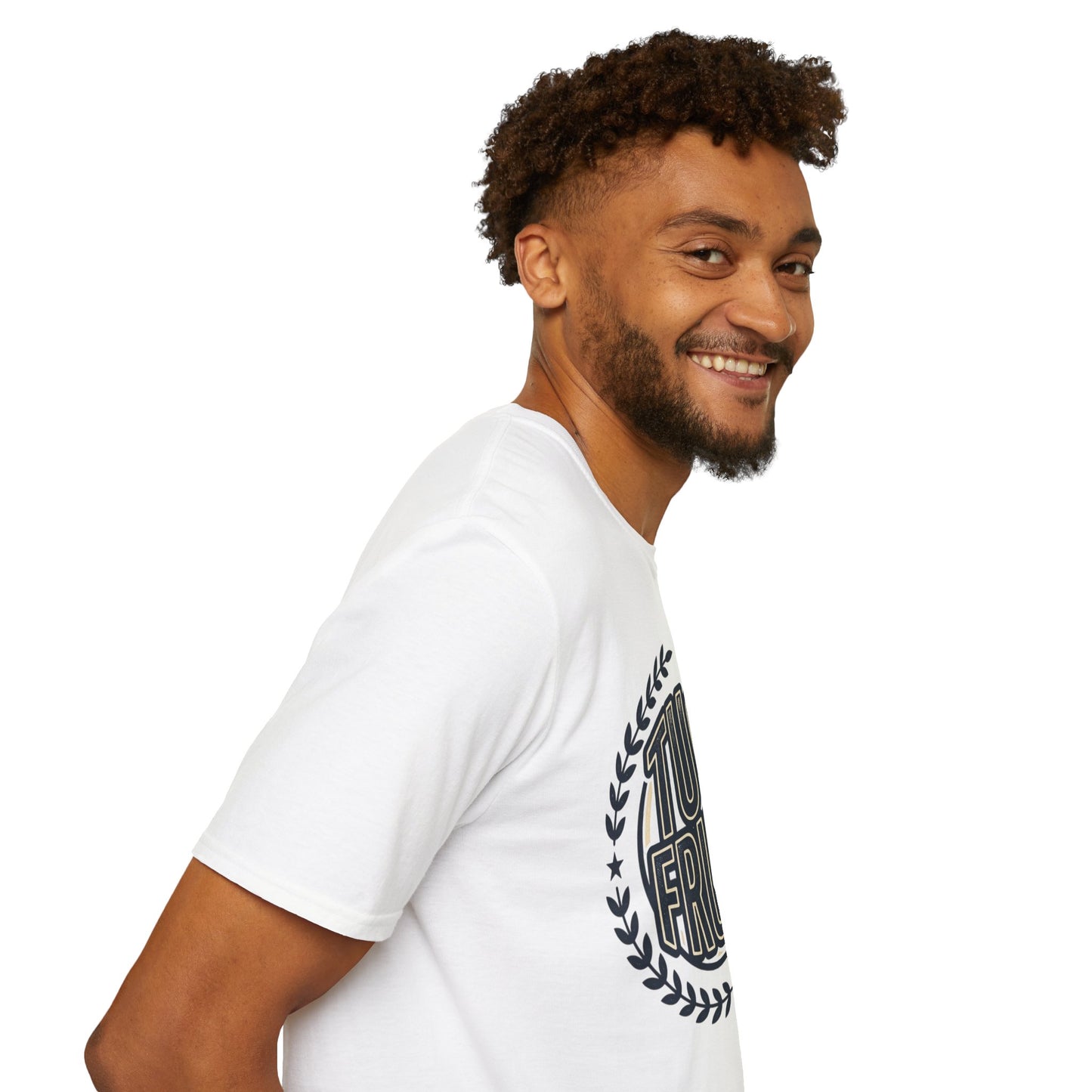 "Tuck Frump" Vintage Laurel Emblem Political Satire Tee