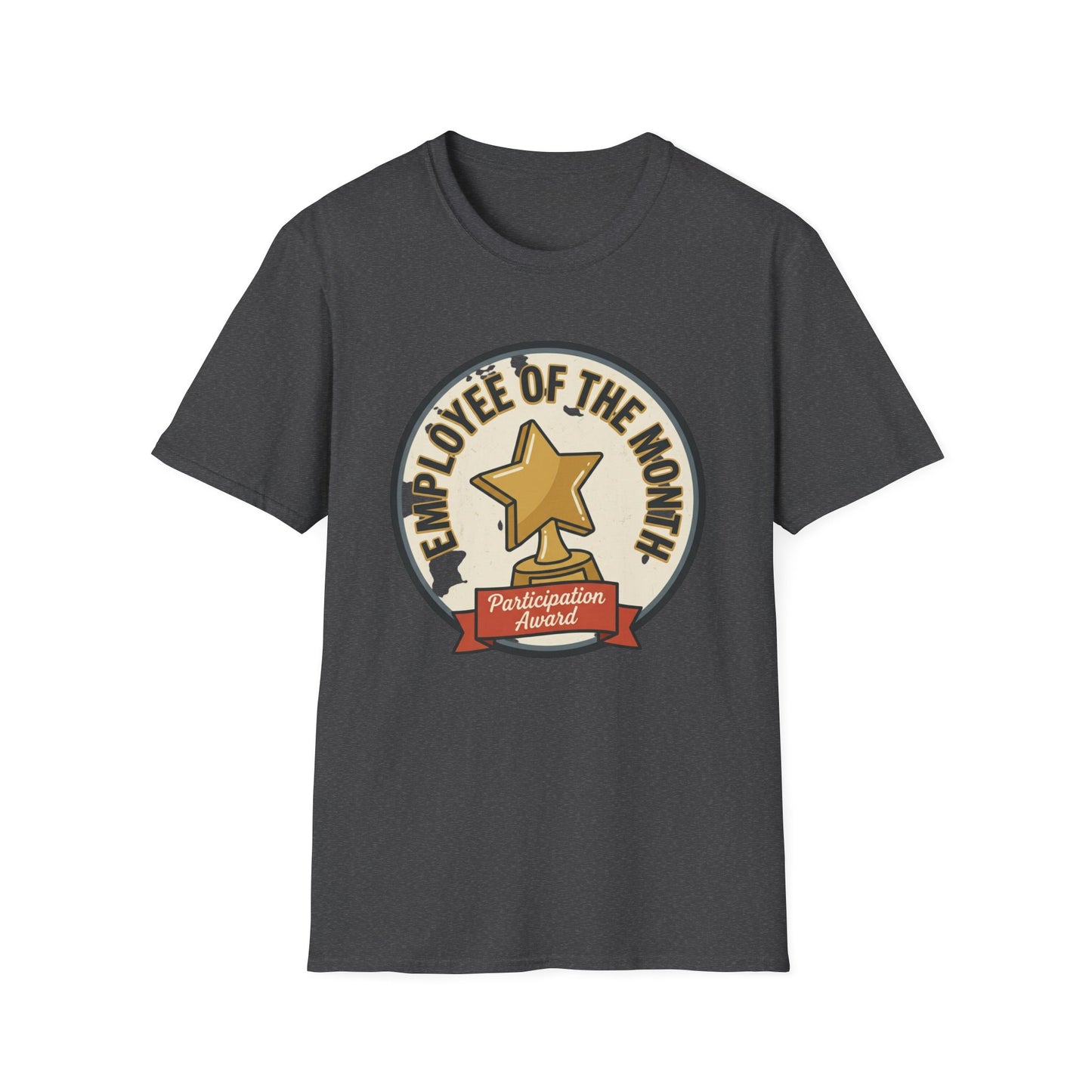 Employee of the Month T-Shirt — Participation Award Star Tee