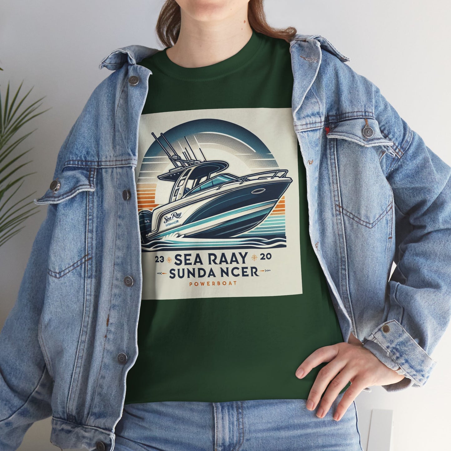 Vintage Boat Sunset - DMVBOC