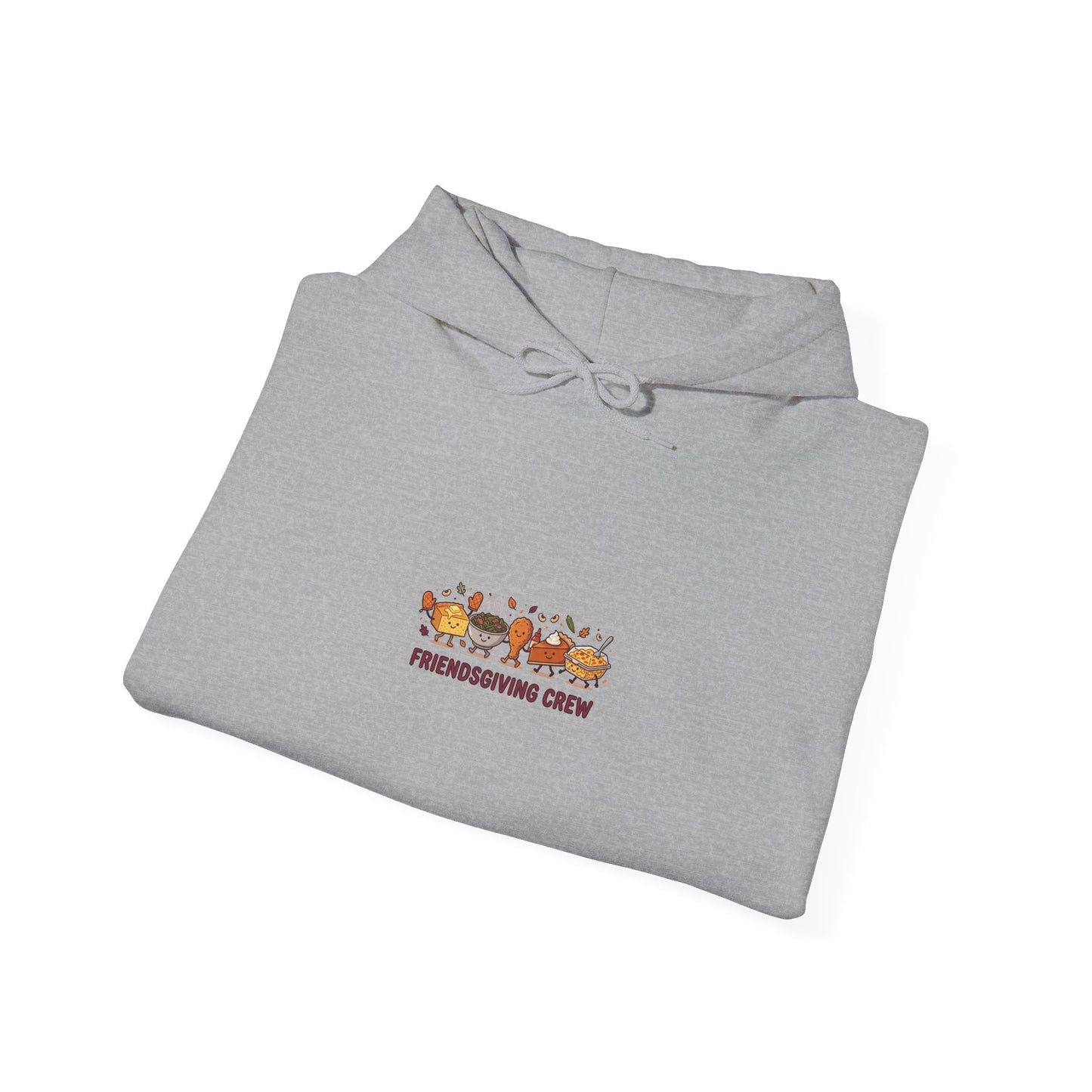Friendsgiving Crew Hoodie | Thanksgiving Sweatshirt, Fall Turkey Pumpkin Design