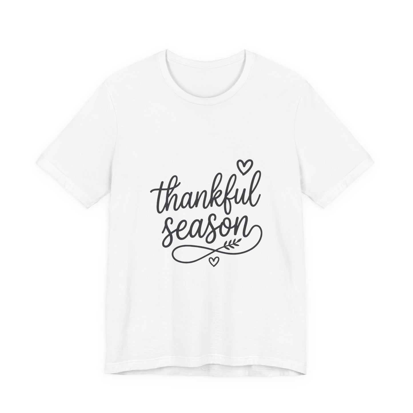 Thankful Season Tee | Thanksgiving fall gratitude shirt