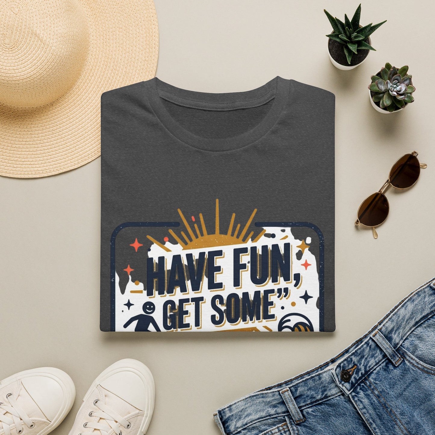 Have Fun, Get Some T-Shirt — Retro Surf & Skate Graphic Tee