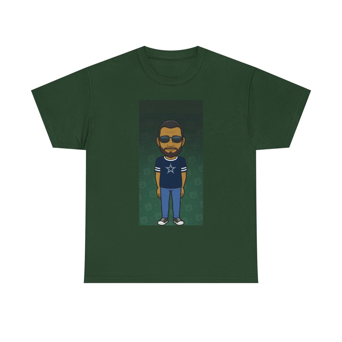 Cartoon Guy Graphic Tee — Personalized Avatar Shirt Printify