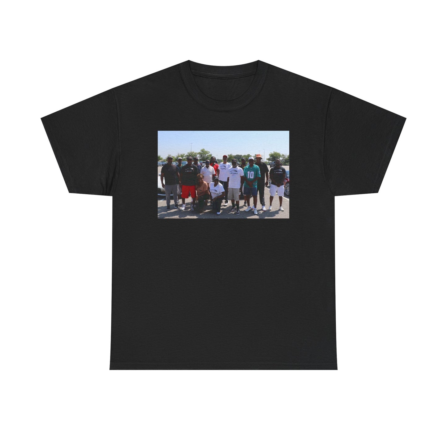 C-RYDERZ Group Photo Custom Tee — Personalized Reunion & Team Picture Shirt Printify