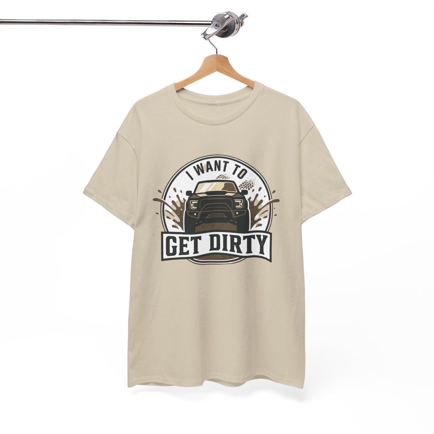 Get Dirty Truck Tee — Off-Road Adventure Graphic T-Shirt