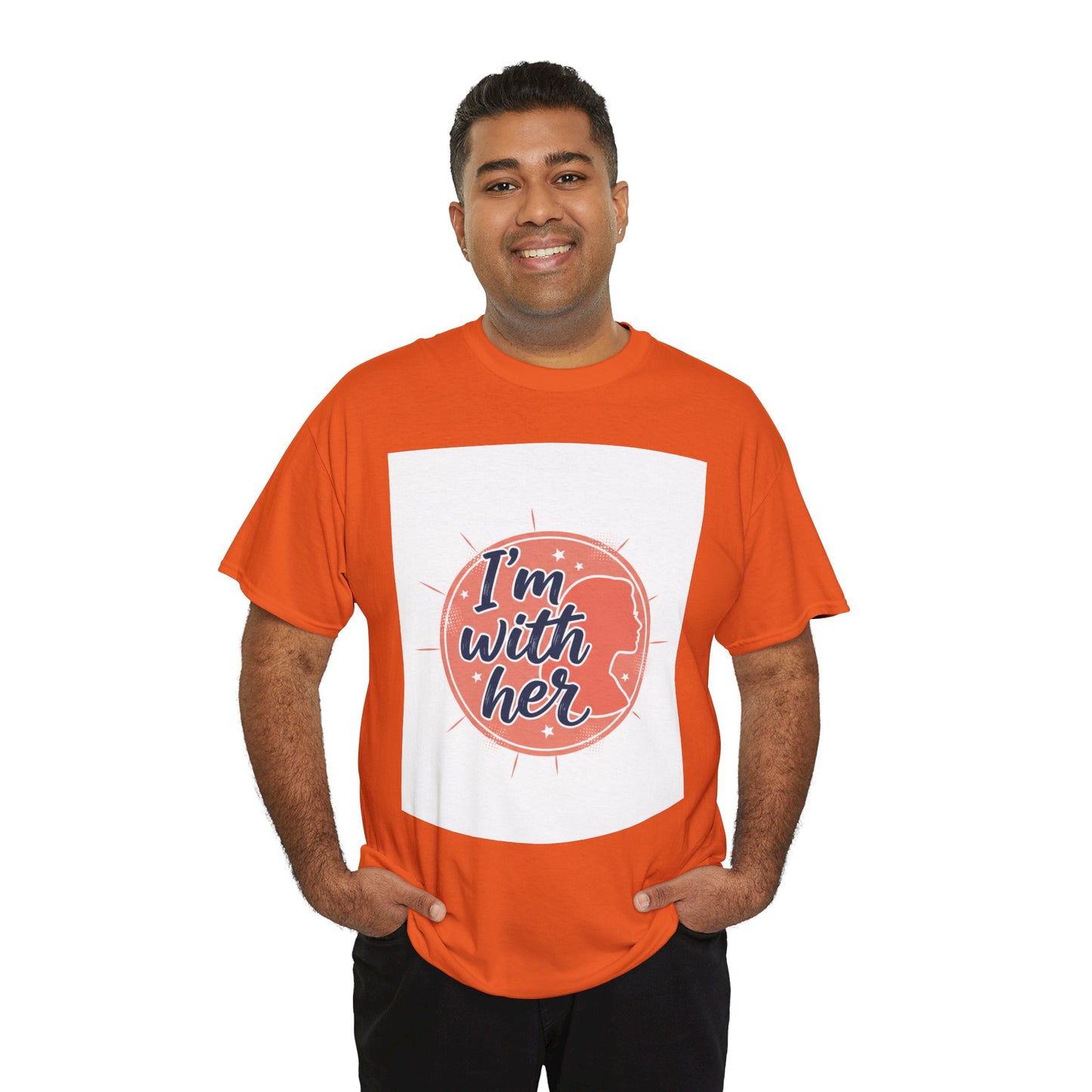 I'm With Her Tee — Feminist Equality Graphic T-Shirt