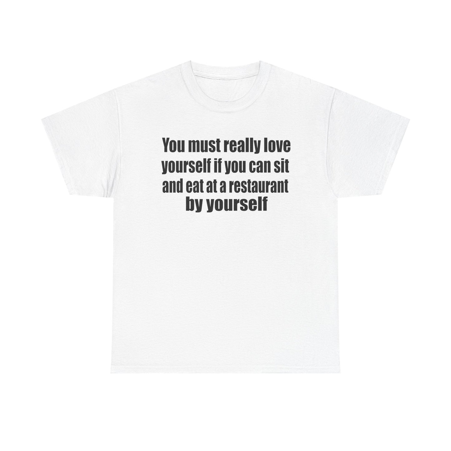 Self-Love Quote Unisex Heavy Cotton Tee