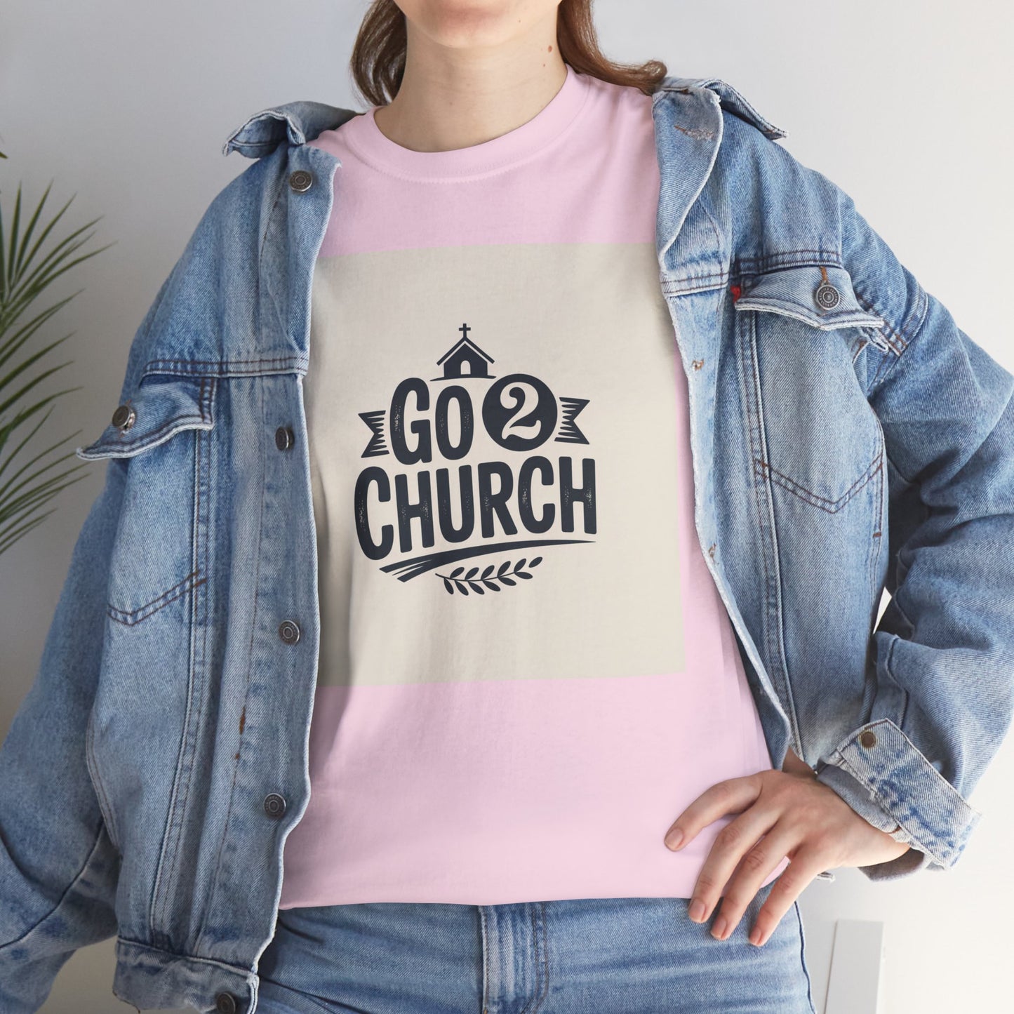 Go 2 Church T-Shirt — Faith-Based Gospel Tee