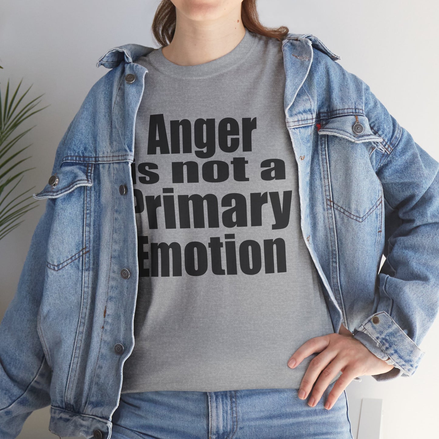 Anger is not a Primary Emotion