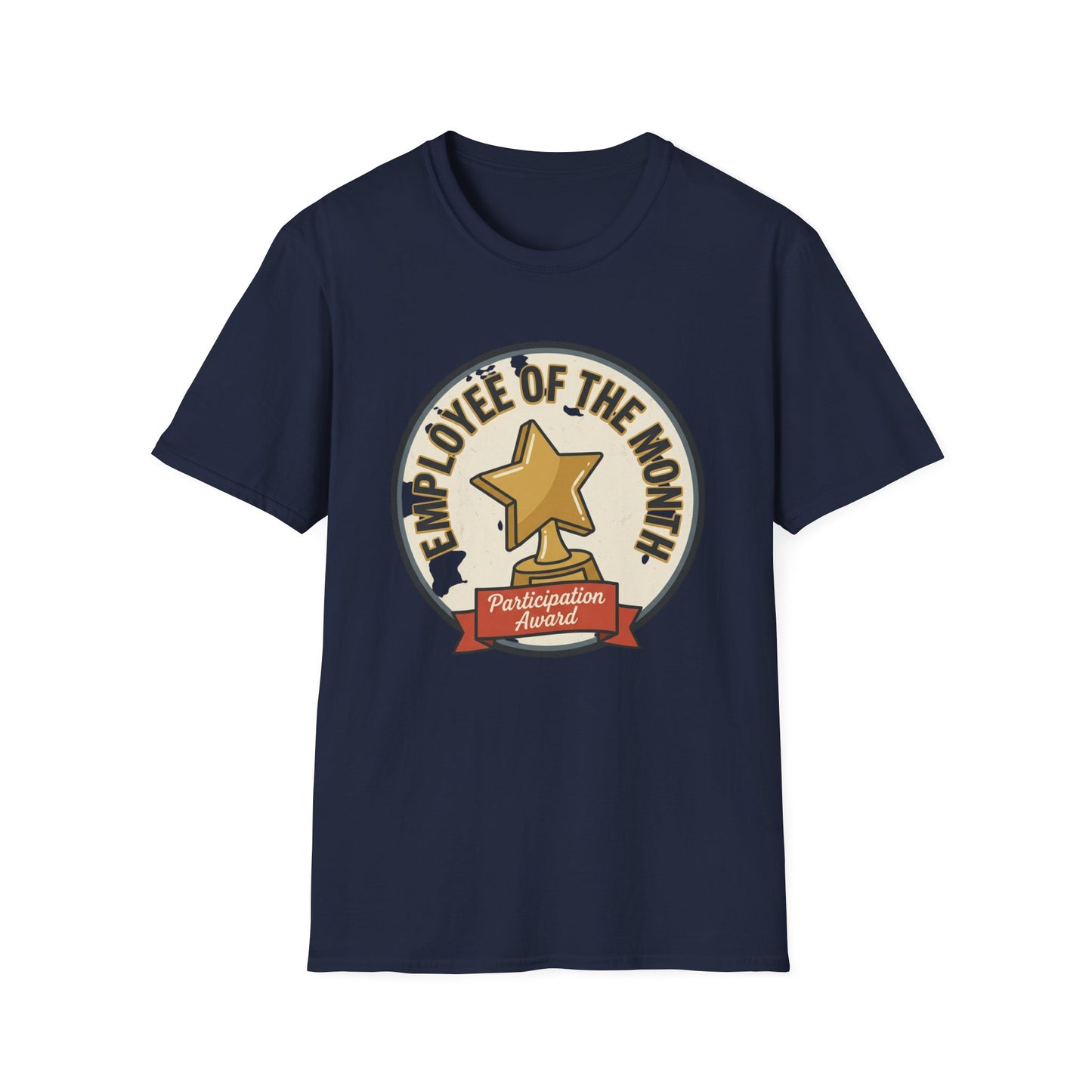 Employee of the Month T-Shirt — Participation Award Star Tee