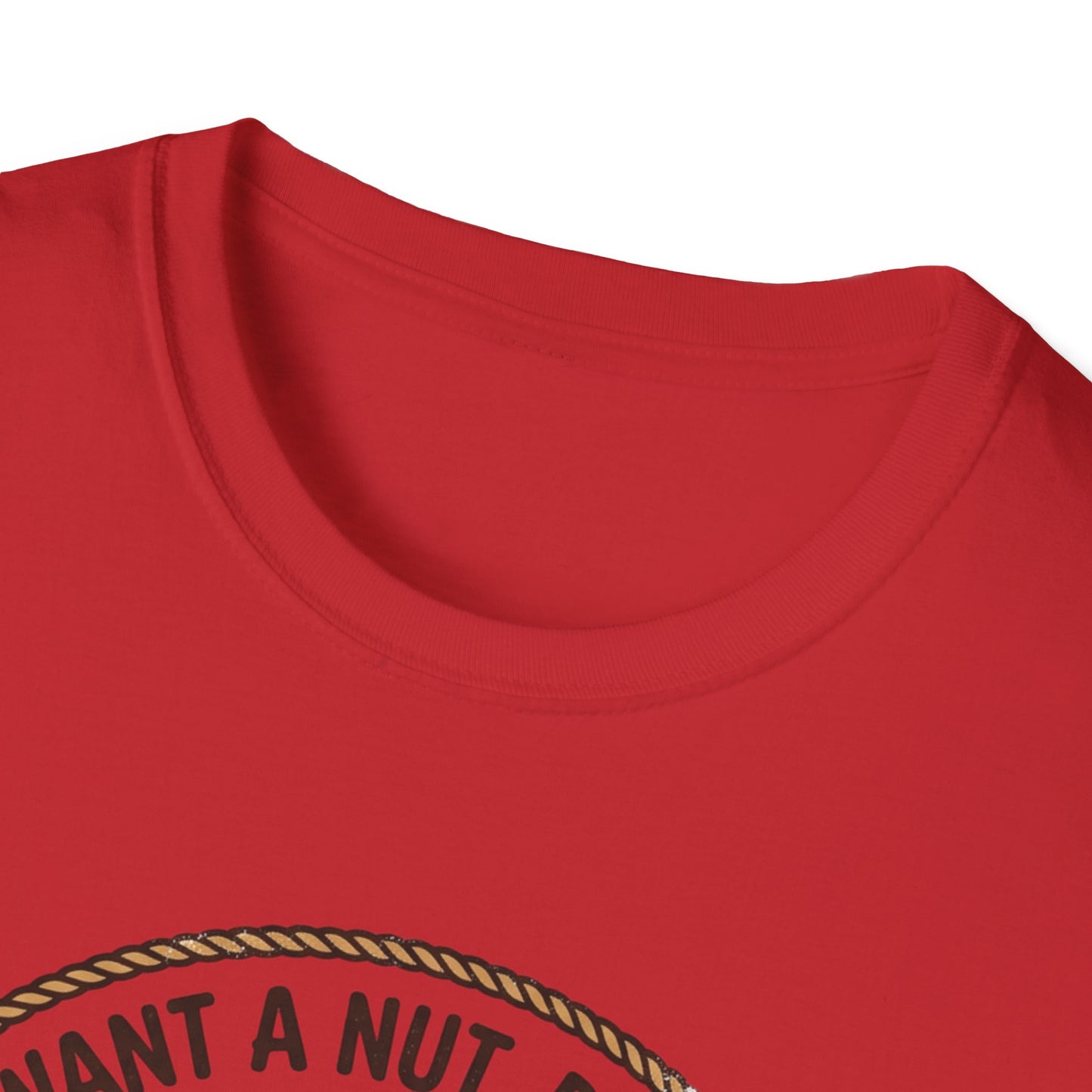 Vintage Mascot Peanut T-Shirt — "You Want a Nut, Don't You?" Retro Graphic Tee Printify