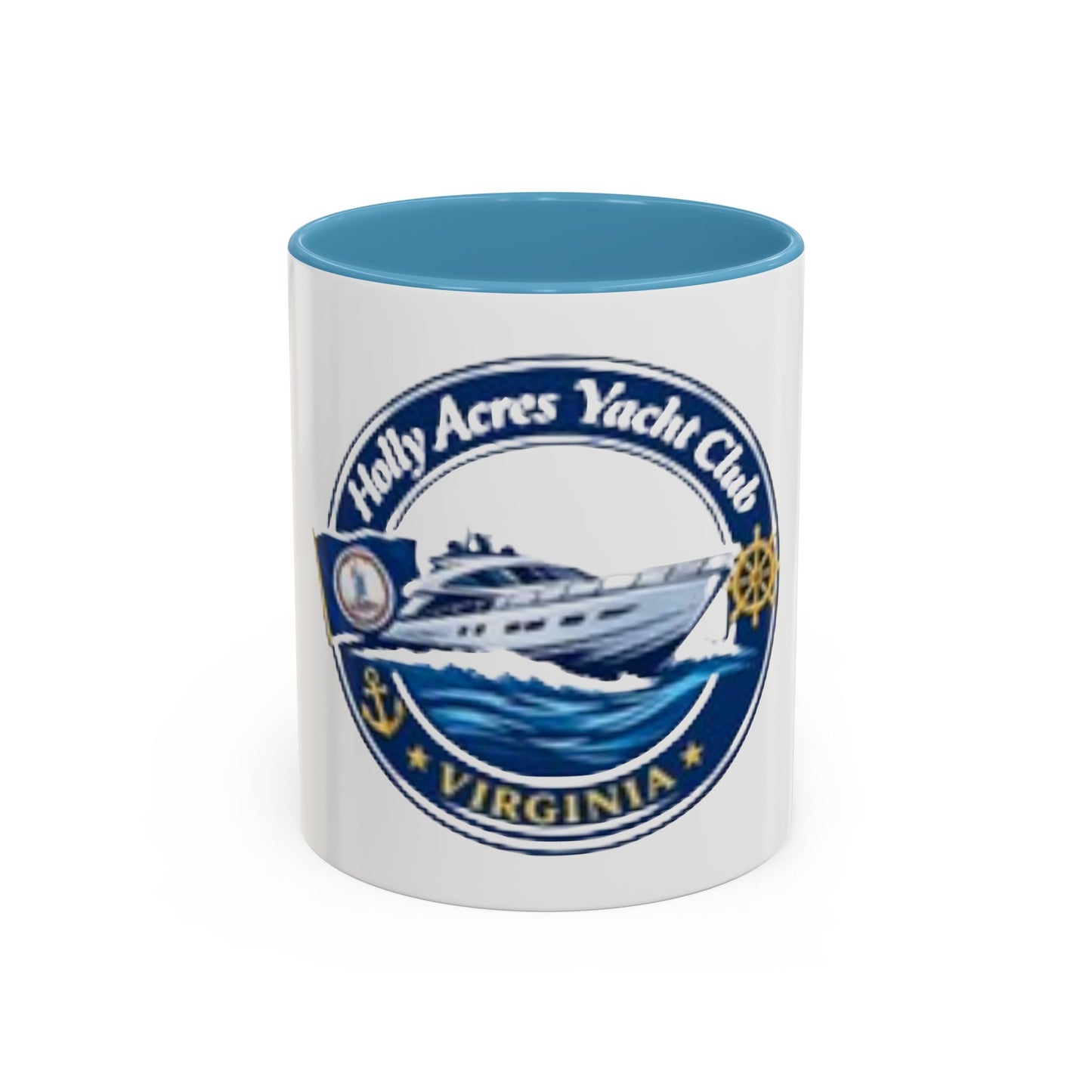 Holly Acres Yacht Club Virginia Coffee Mug – Nautical Boat Accent Mug HAYC