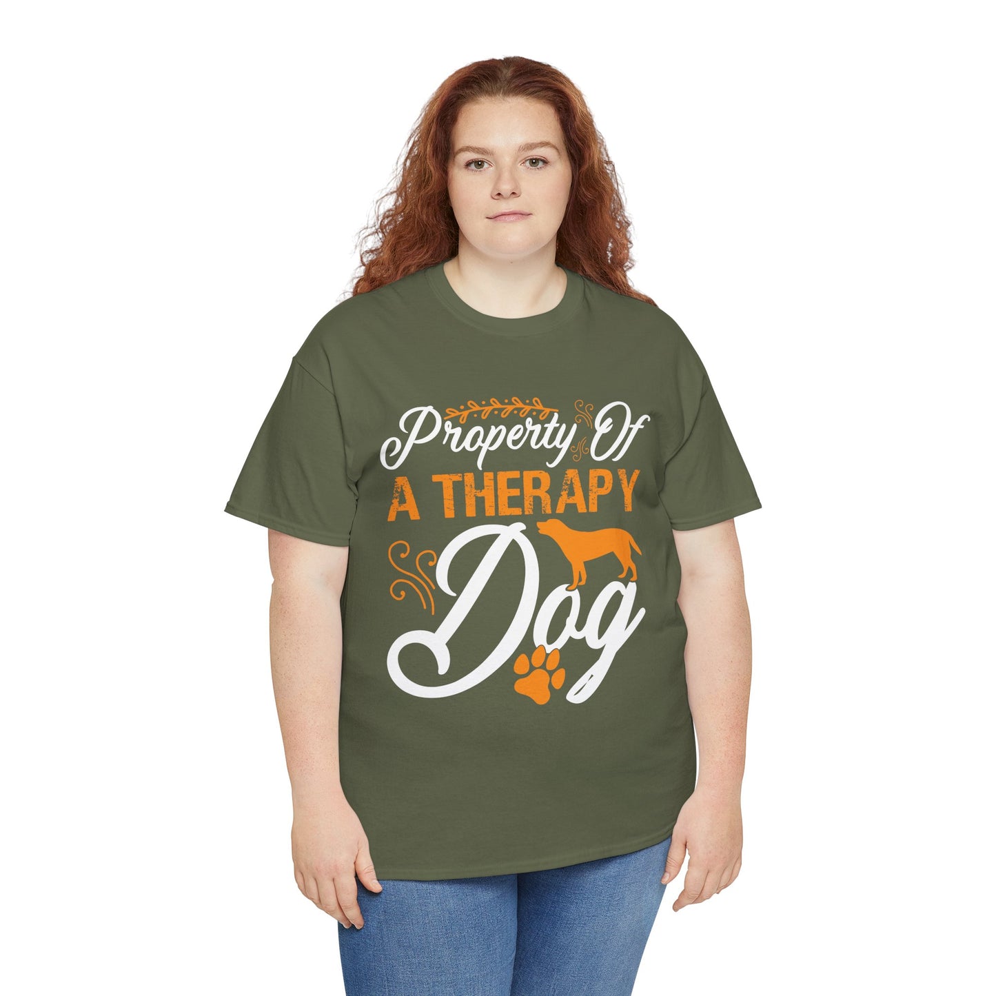 Therapy Dog-Tee for Pet Lovers