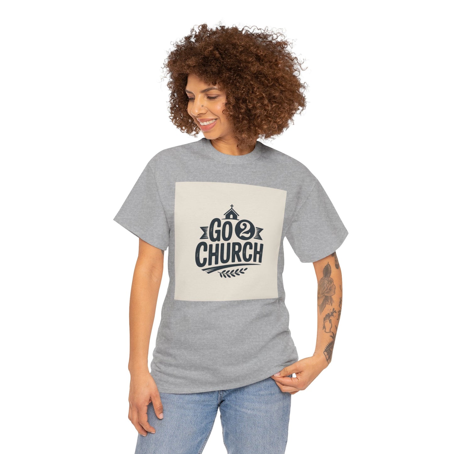 Go 2 Church T-Shirt — Faith-Based Gospel Tee