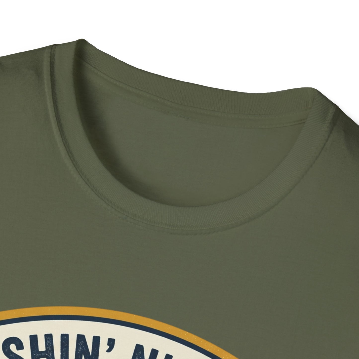Fishing N' Beer T-Shirt — "Fishin' N' Beer That's Why I'm Here" Fishing Graphic Shirt