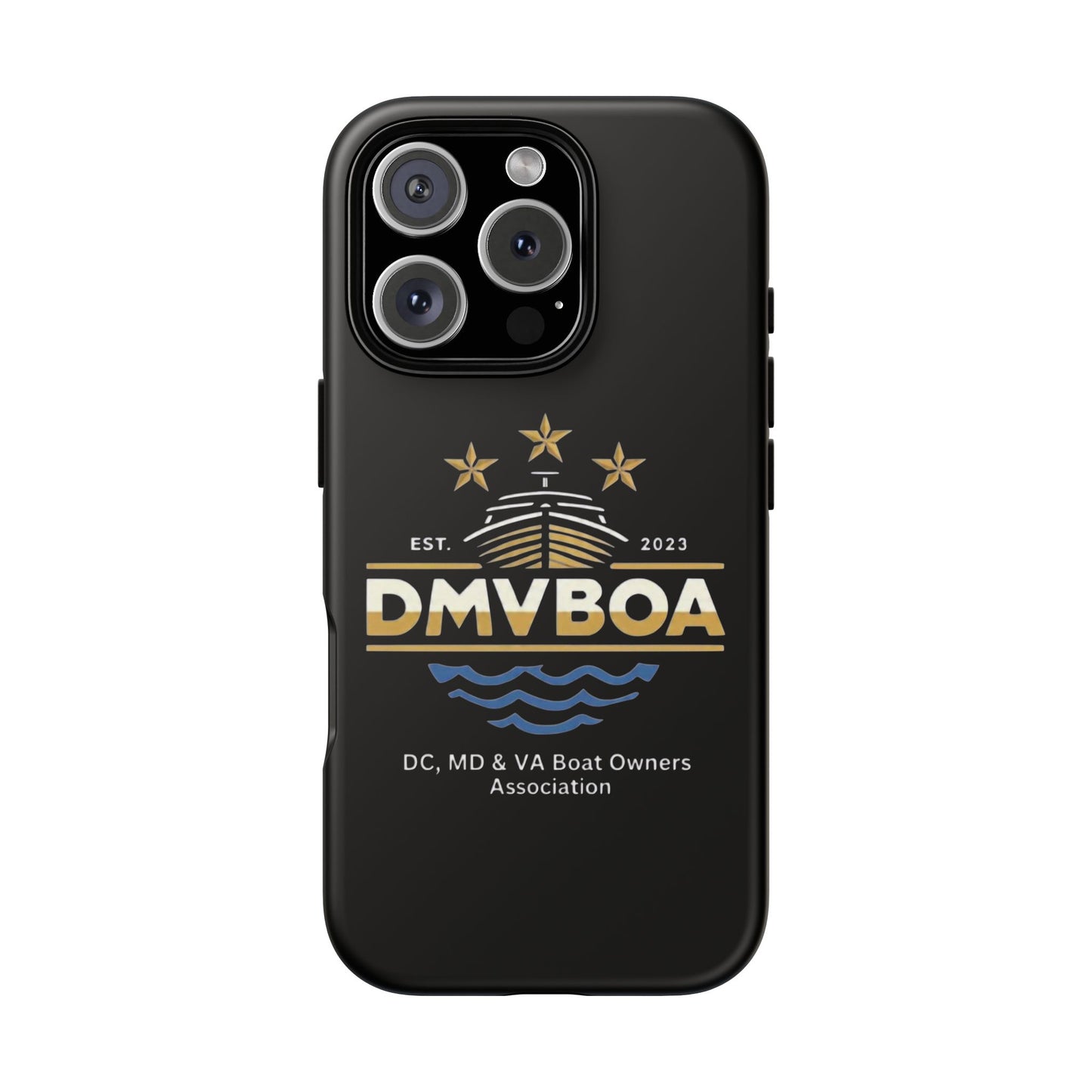 DMVBOA  Nautical Phone Case — DMV Boat Owners Association iPhone Cover