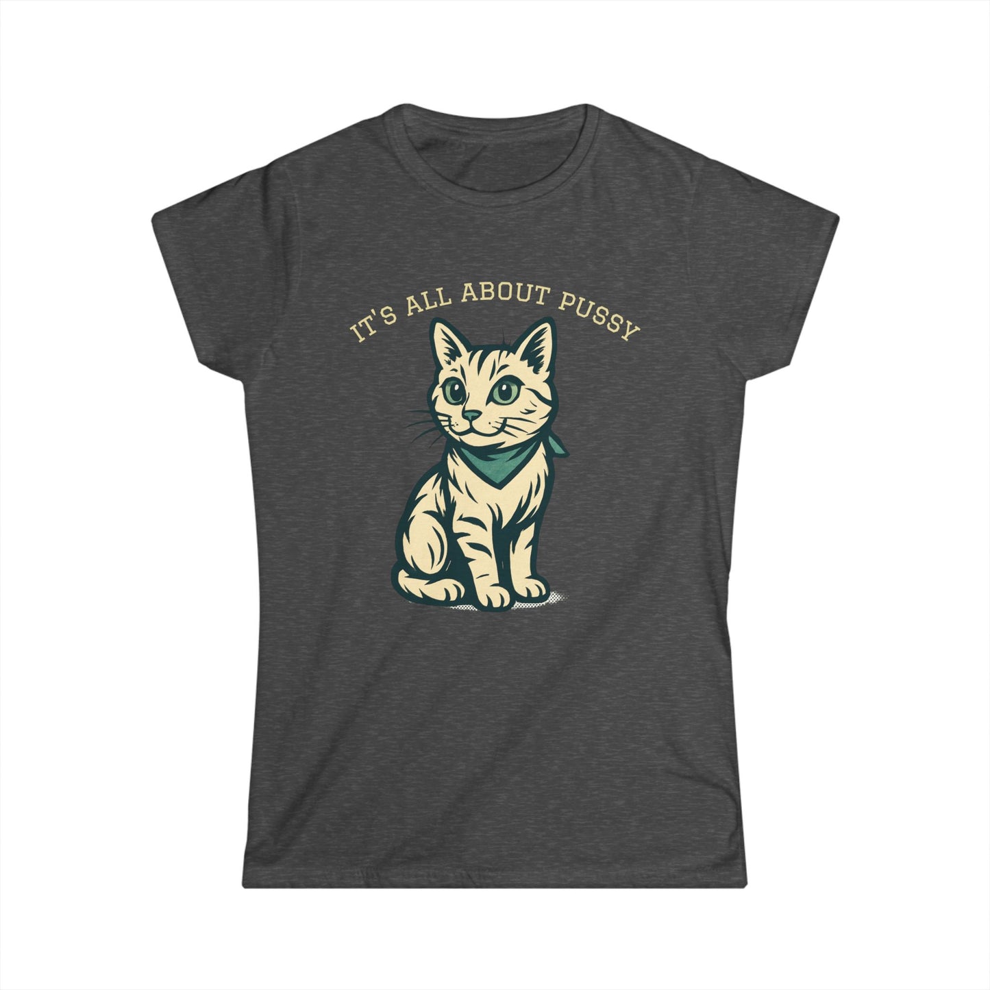 Cute Kitten Graphic Tee — Cat Mom Cute Cat T-Shirt