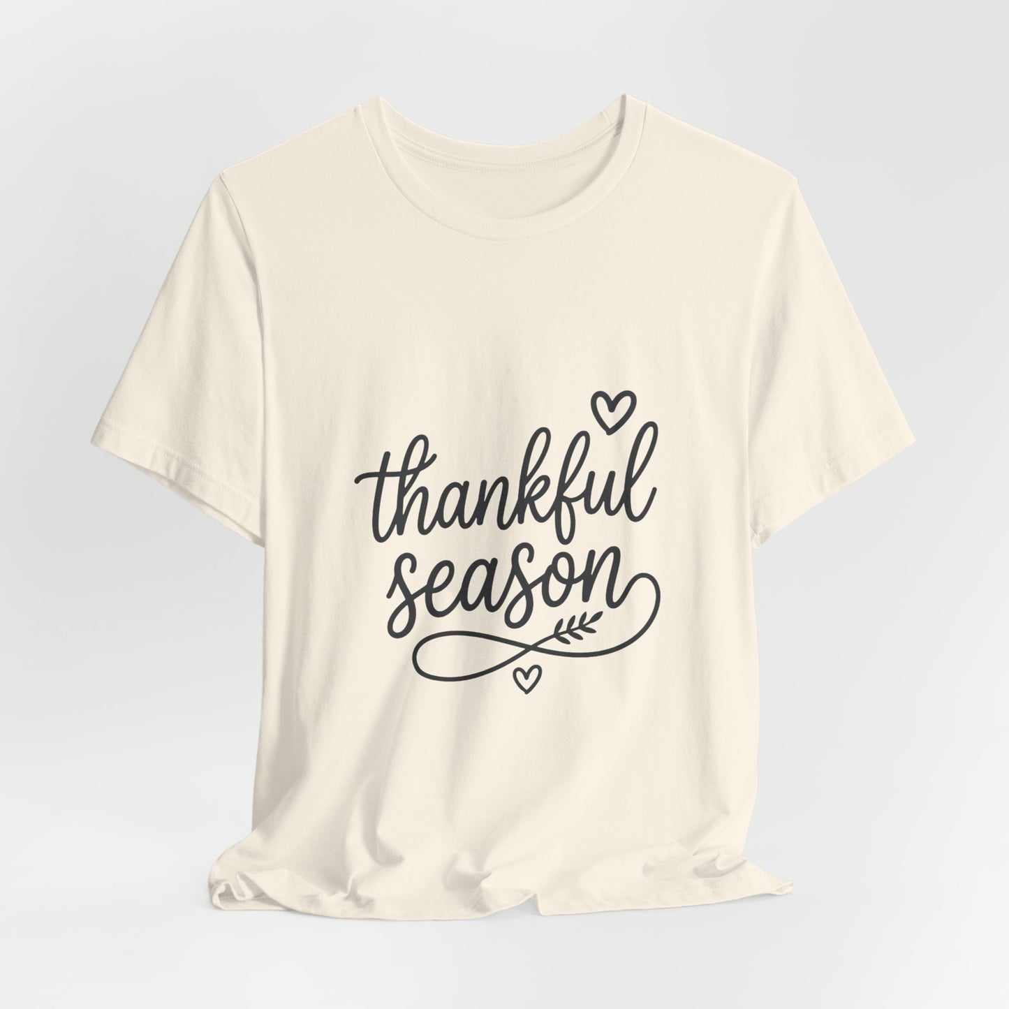 Thankful Season Tee | Thanksgiving fall gratitude shirt