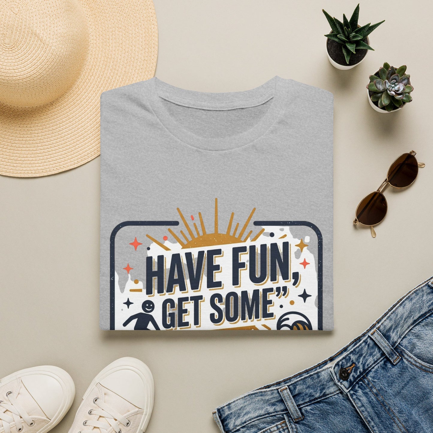 Have Fun, Get Some T-Shirt — Retro Surf & Skate Graphic Tee