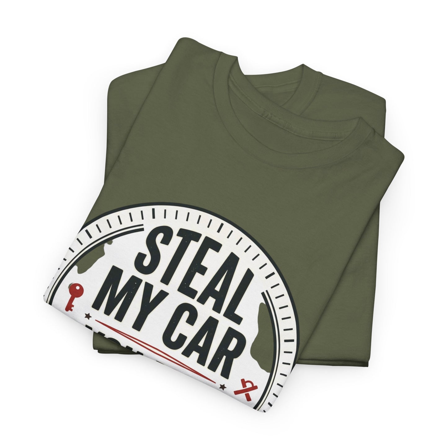 “Steal My Car You May Get Shot” Funny Garage & Car Owner Tee