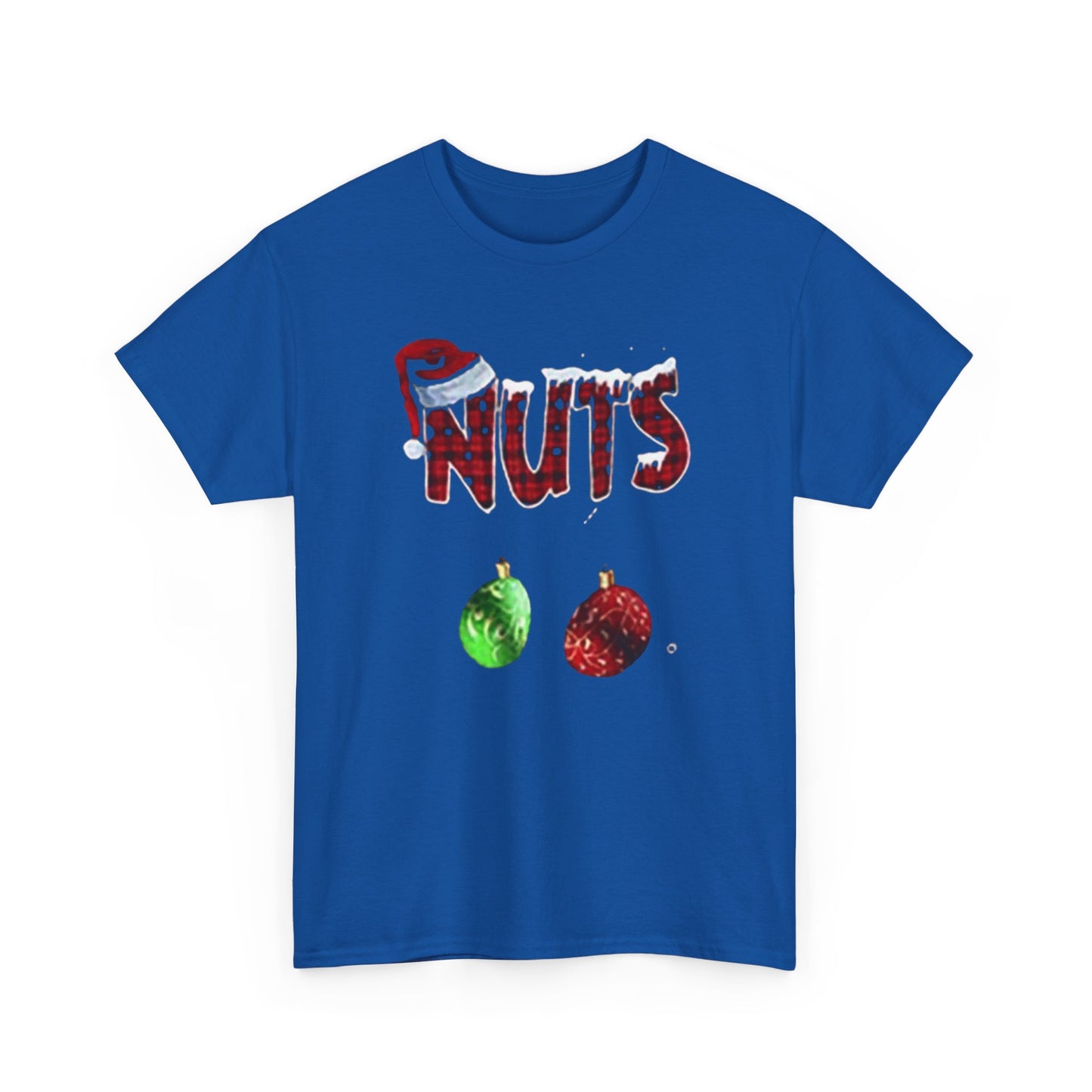 Holiday 'Nuts' Tee — Funny Christmas Ornament Graphic T-Shirt Printify