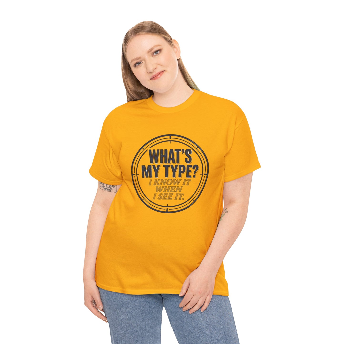 "What's My Type? I Know It When I See It" Graphic Tee