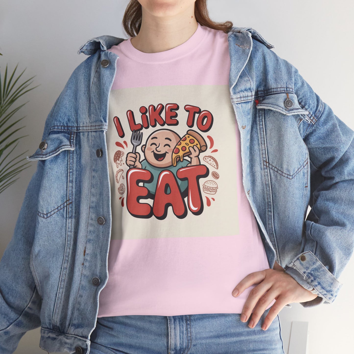 I Like To Eat T-Shirt — Funny Food Lover Graphic Tee