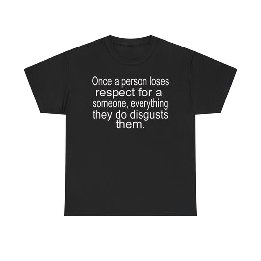 Losing Respect