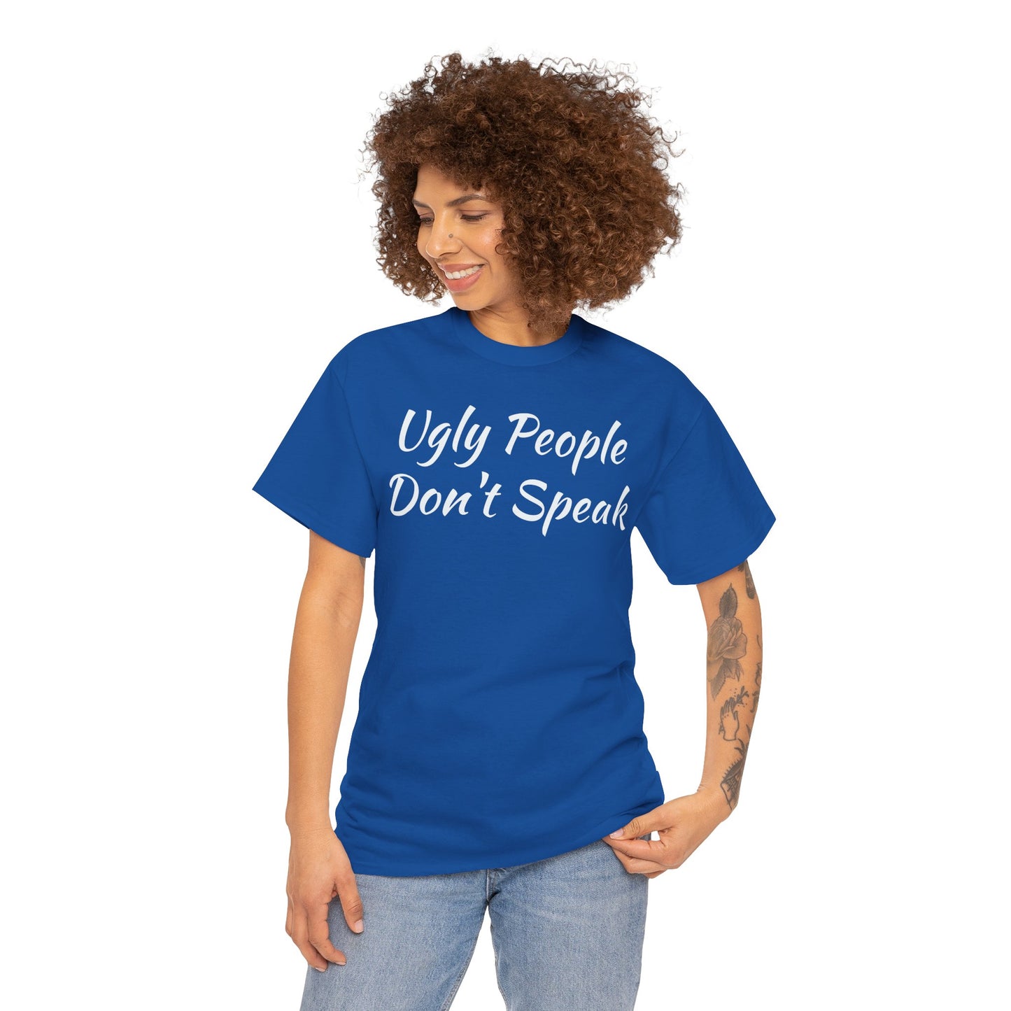 Ugly People Don't Speak