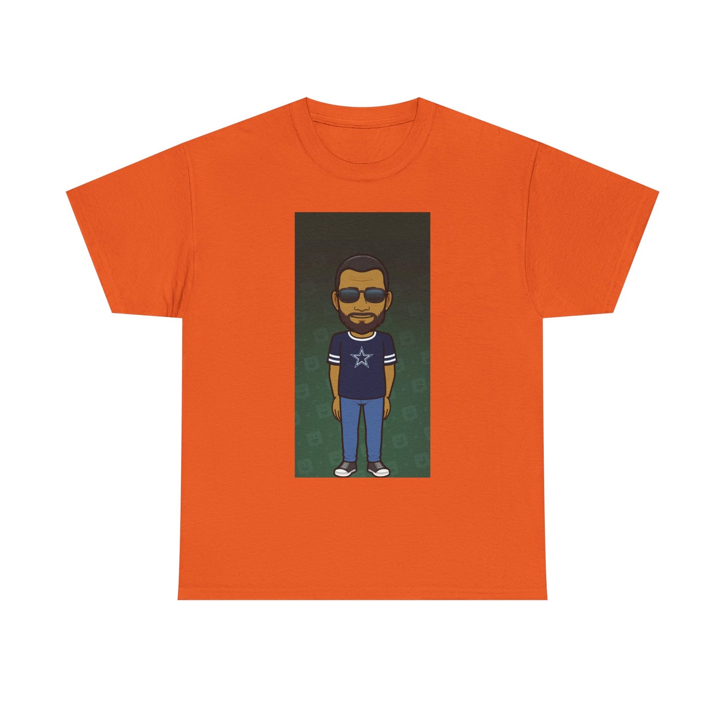 Cartoon Guy Graphic Tee — Personalized Avatar Shirt Printify