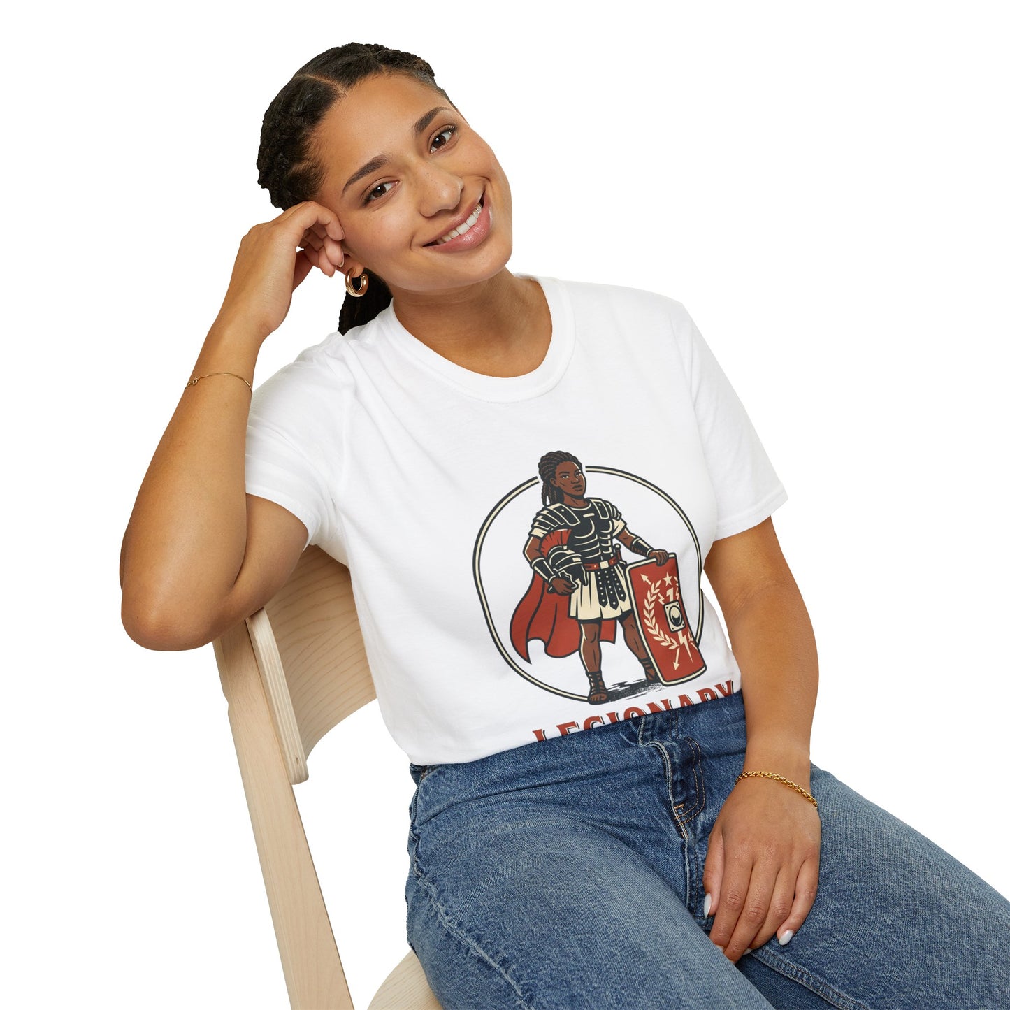 Legionary Roman Soldier Graphic T-Shirt