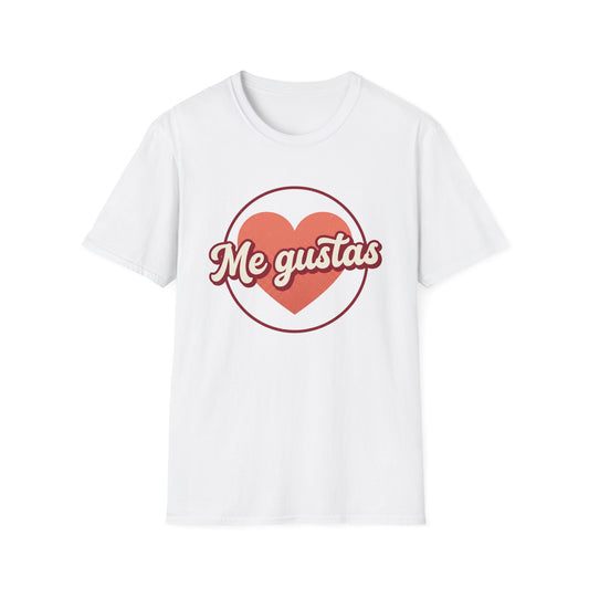 Me Gustas Heart T-Shirt — Spanish Love Graphic Tee