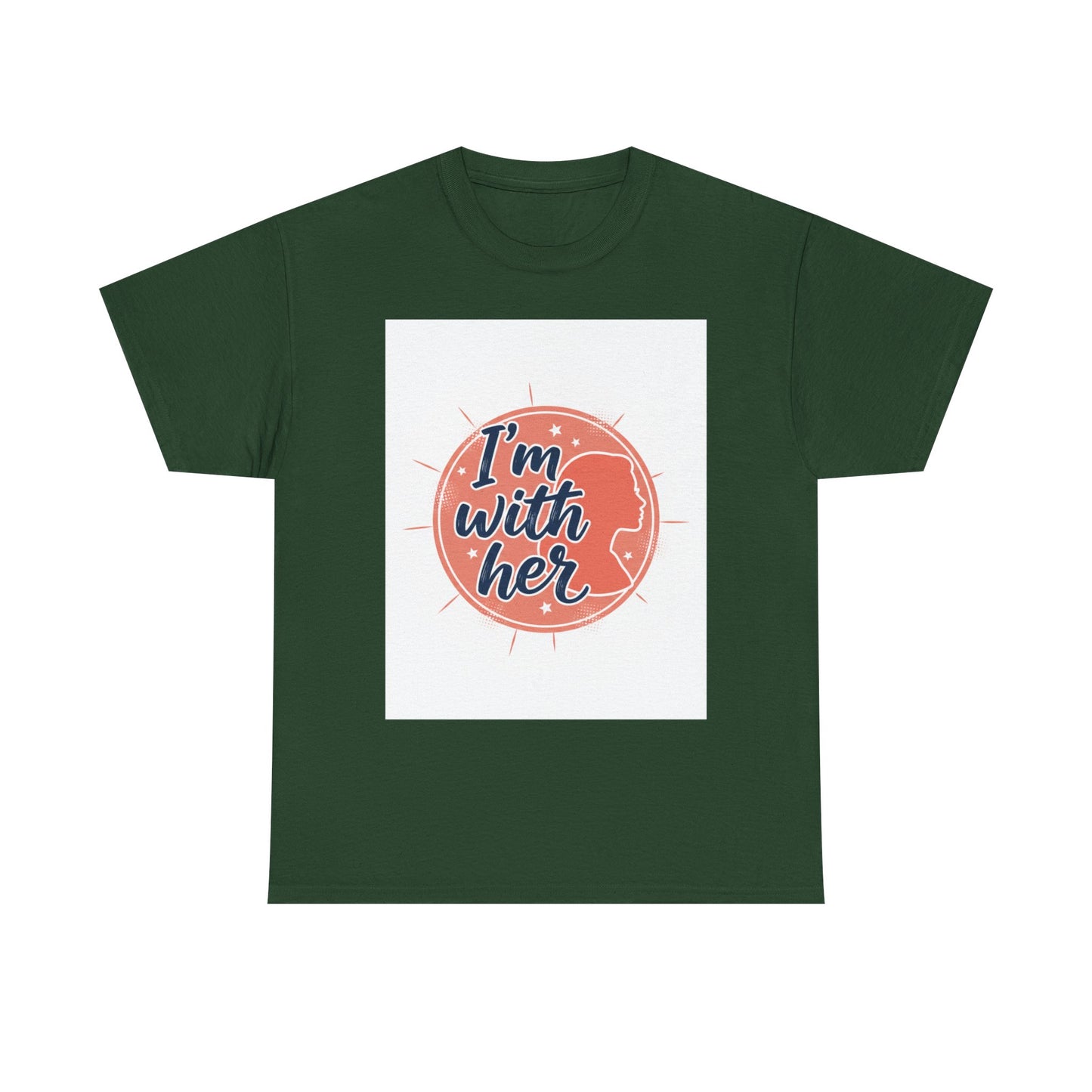 I'm With Her Tee — Feminist Equality Graphic T-Shirt