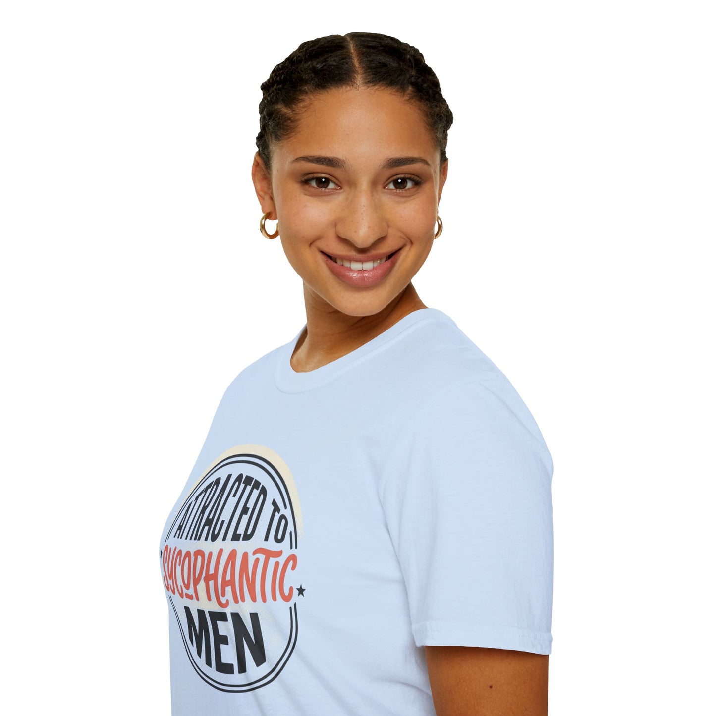 "Attracted to Sycophantic Men" Funny Graphic Tee