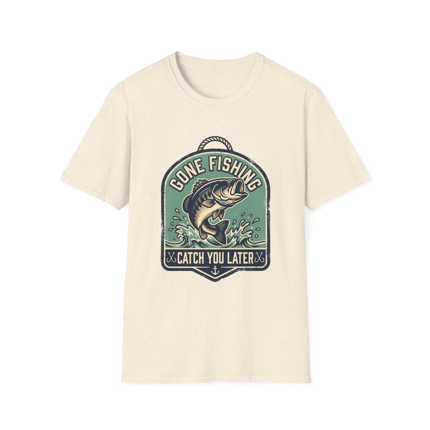 Gone Fishing T-Shirt – "Catch You Later" Bass Fishing Tee