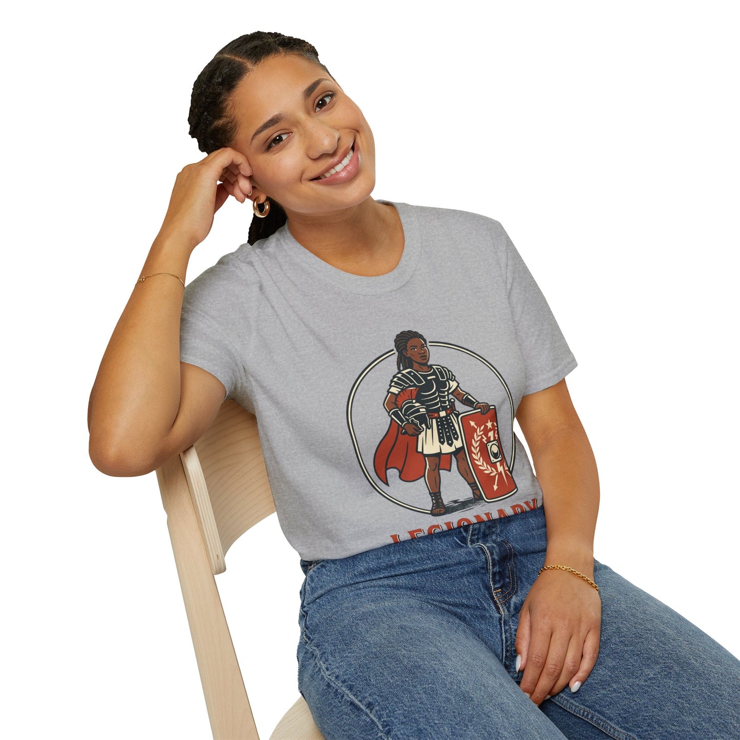 Legionary Roman Soldier Graphic T-Shirt