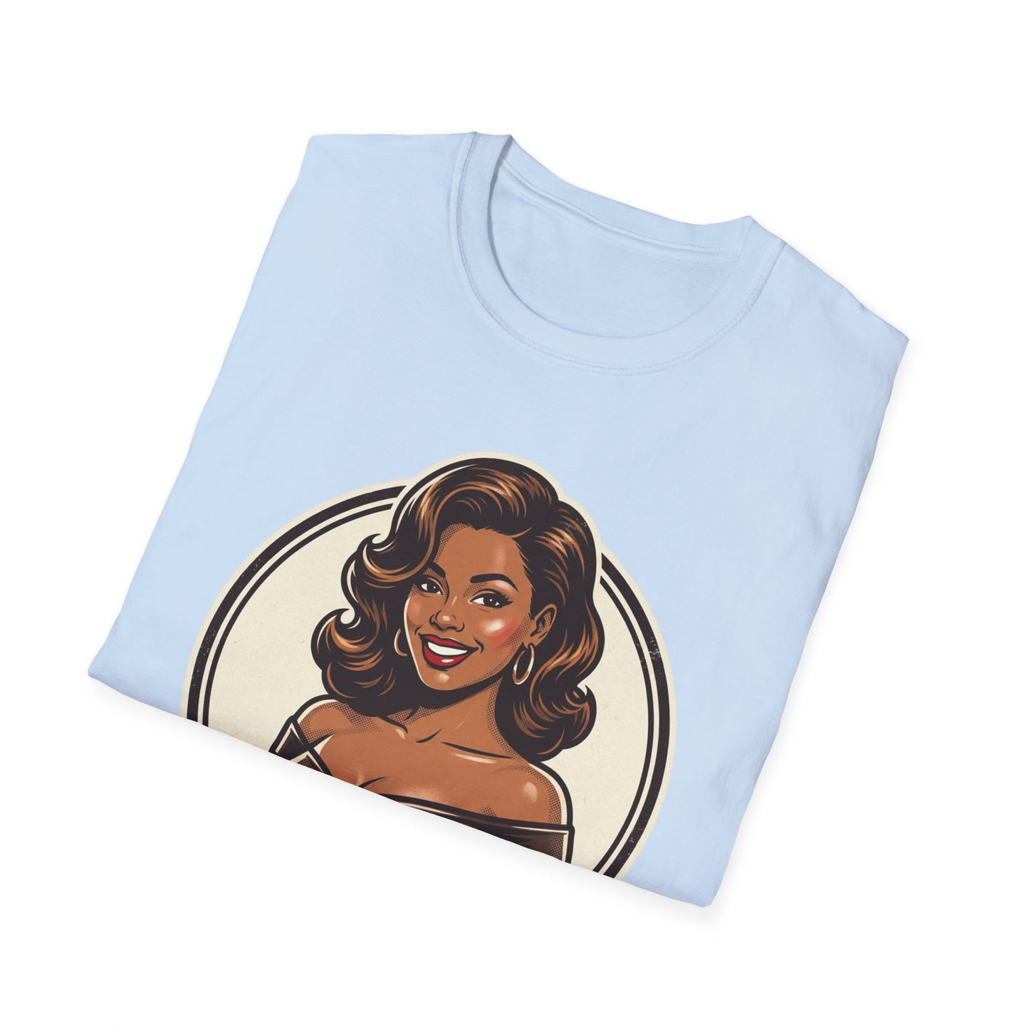 "Super Sexy Crew Mate" Retro Pin-Up Graphic Tee Printify