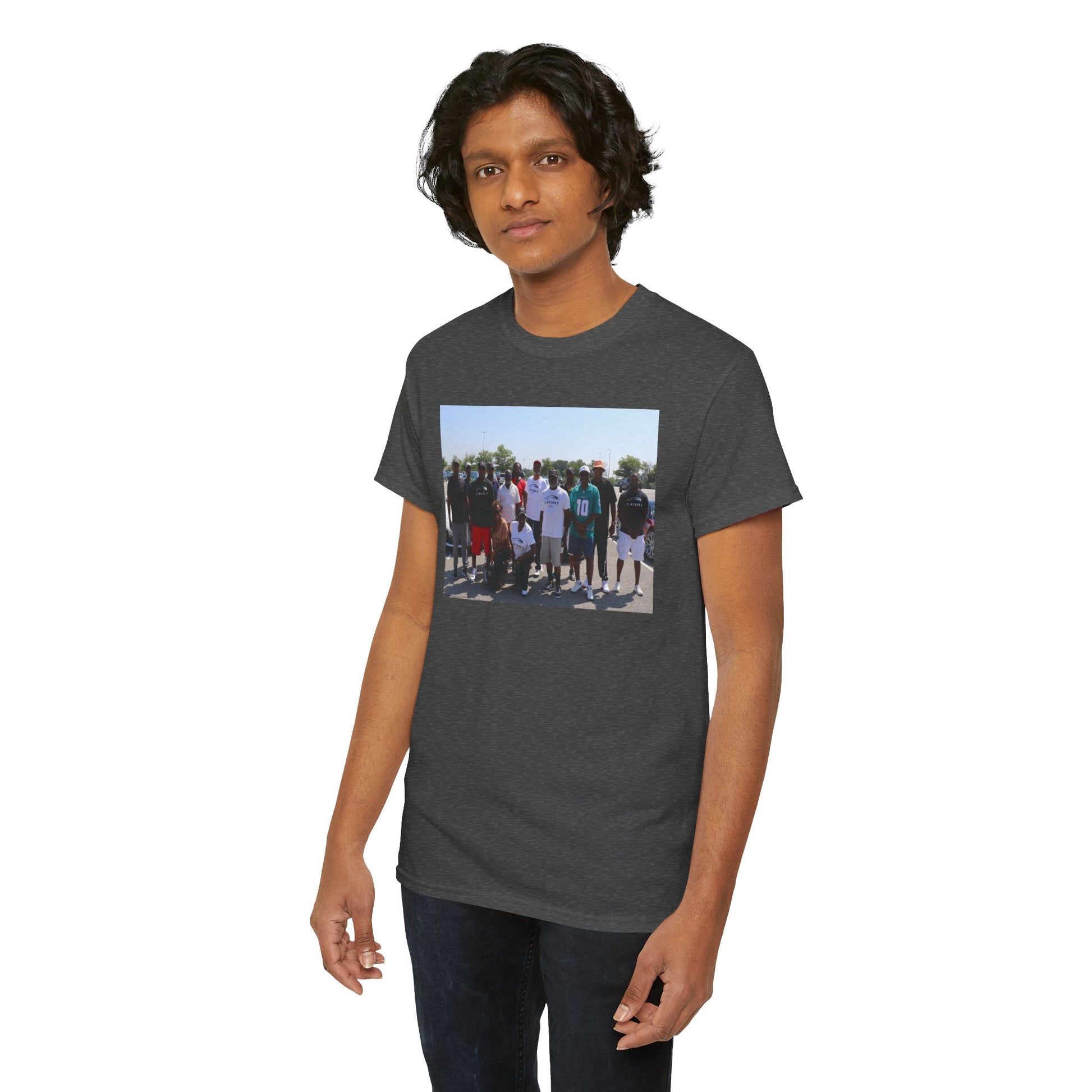 C-RYDERZ Group Photo Custom Tee — Personalized Reunion & Team Picture Shirt Printify