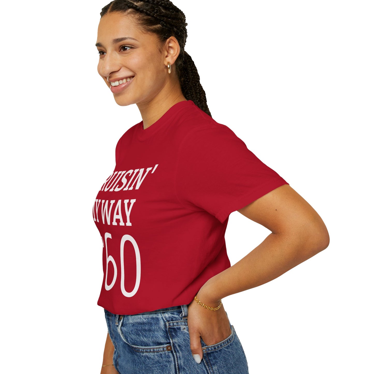 Cruisin' My Way Into 60 T-Shirt — 60th Birthday Tee