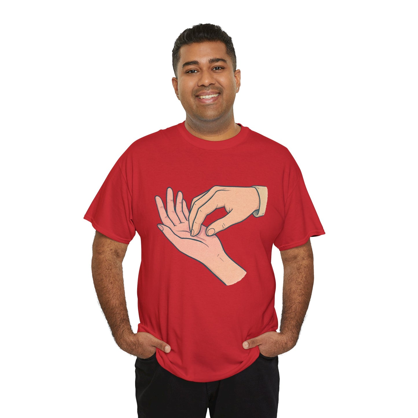 T-Shirt - Gentle Palm Reading Illustration Tee