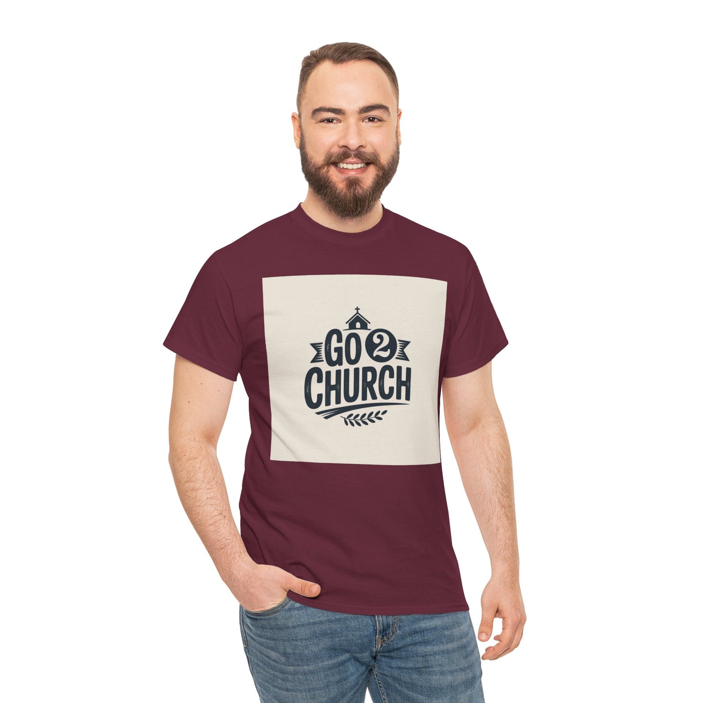 Go 2 Church T-Shirt — Faith-Based Gospel Tee