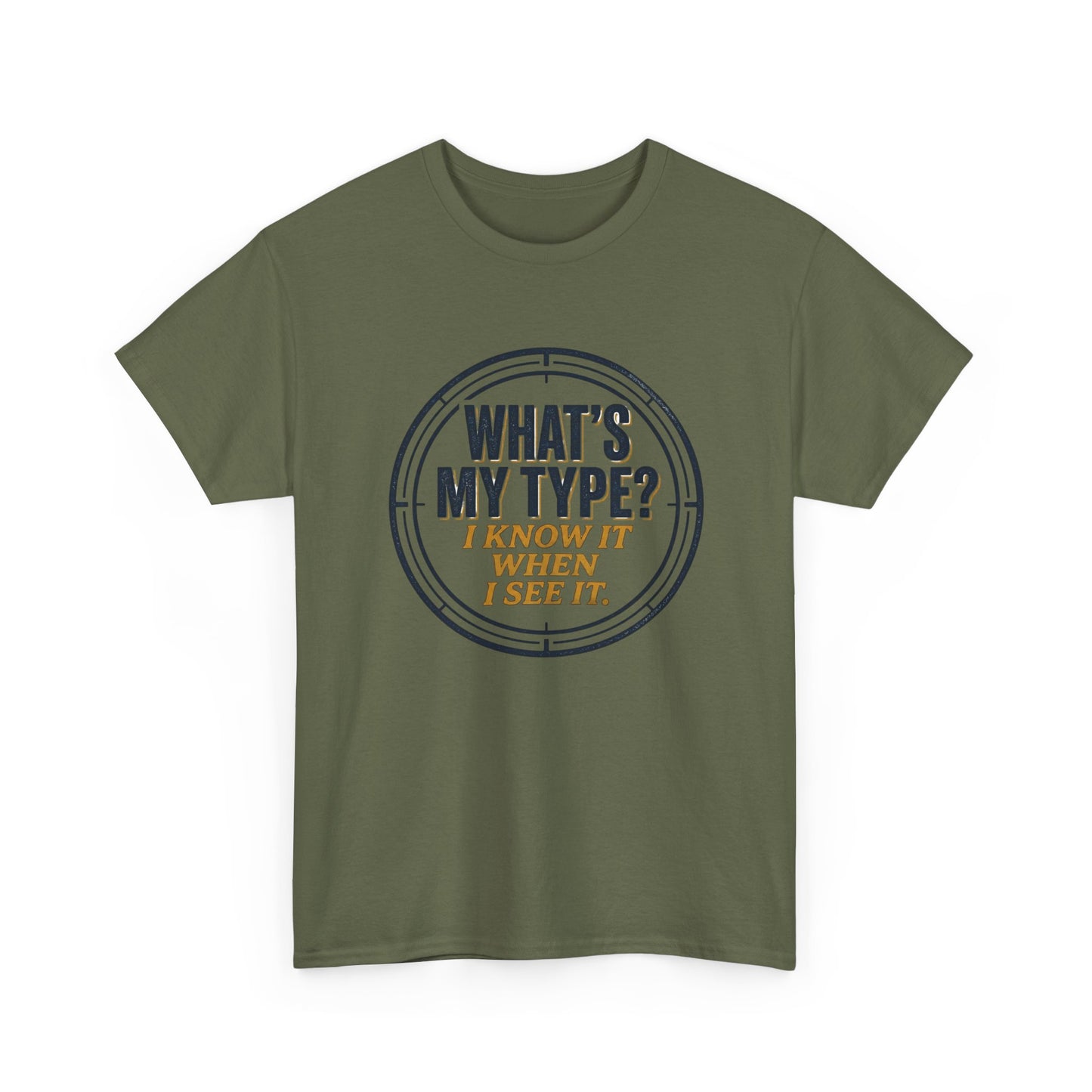"What's My Type? I Know It When I See It" Graphic Tee