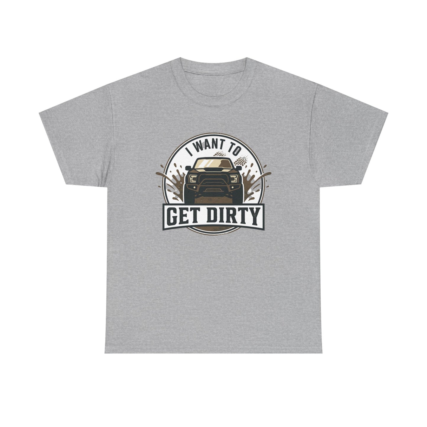 Get Dirty Truck Tee — Off-Road Adventure Graphic T-Shirt