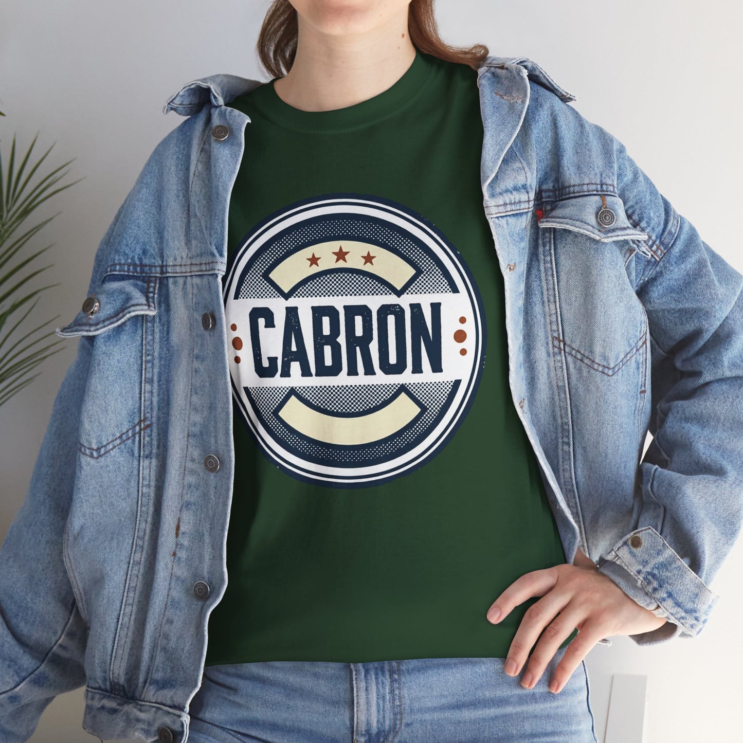 Cabron Retro Emblem T‑Shirt
