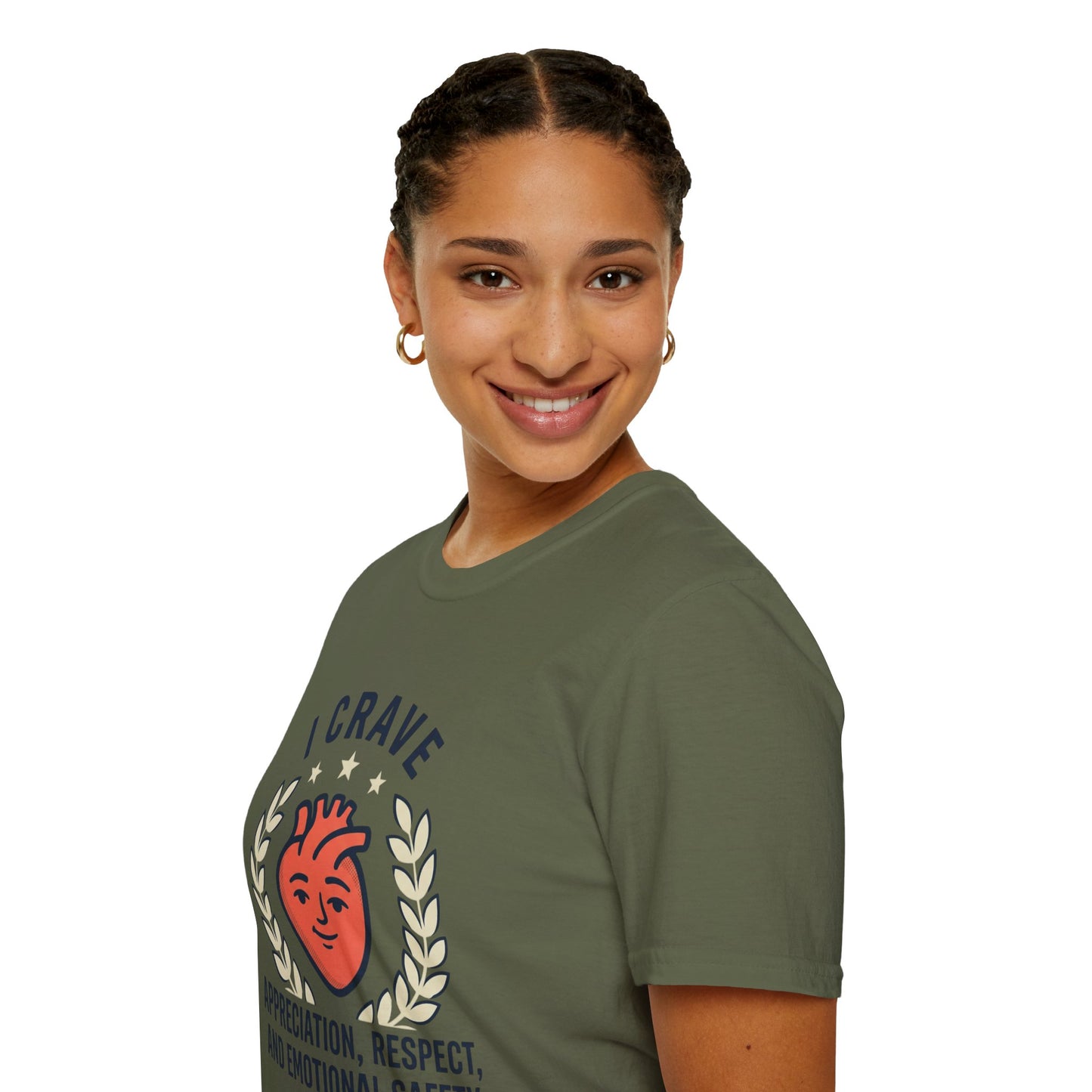 “I Crave Appreciation, Respect, and Emotional Safety” Graphic Tee