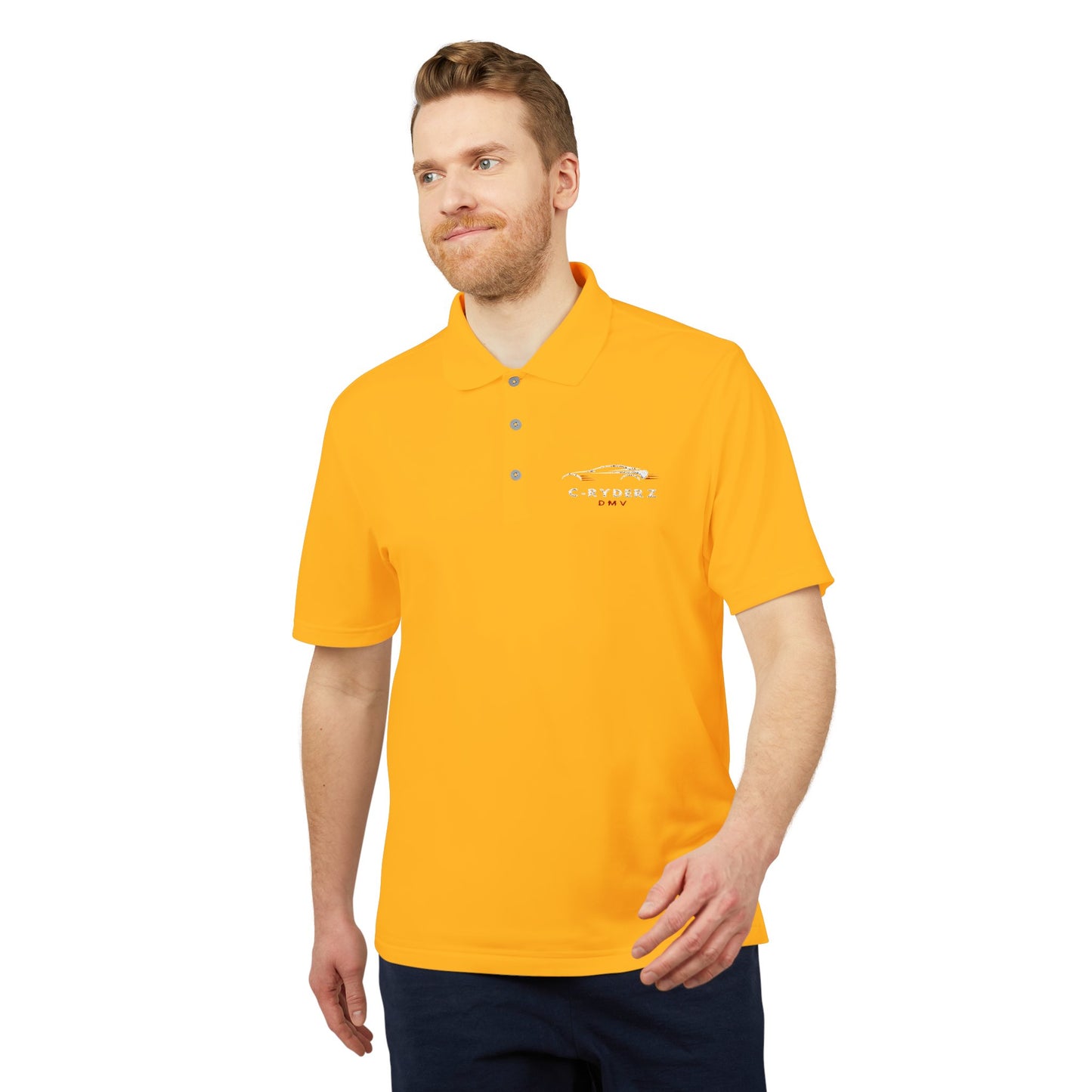 C-RYDERZ Unisex Performance Polo - Bright Orange Activewear
