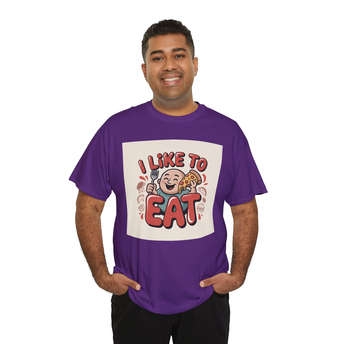 I Like To Eat T-Shirt — Funny Food Lover Graphic Tee