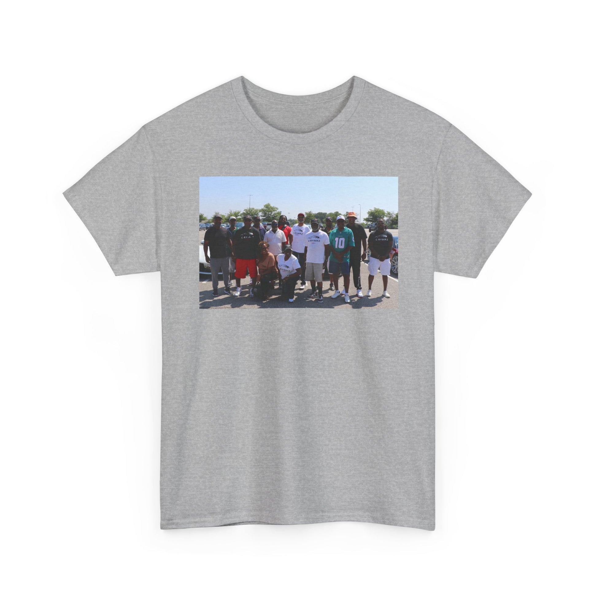 C-RYDERZ Group Photo Custom Tee — Personalized Reunion & Team Picture Shirt Printify
