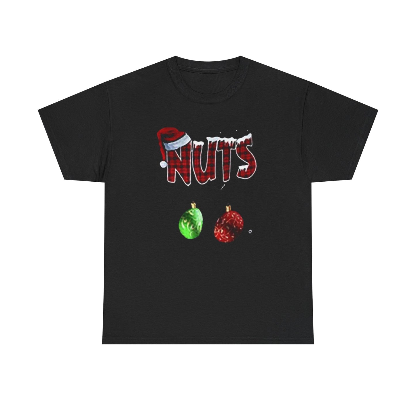 Holiday 'Nuts' Tee — Funny Christmas Ornament Graphic T-Shirt Printify