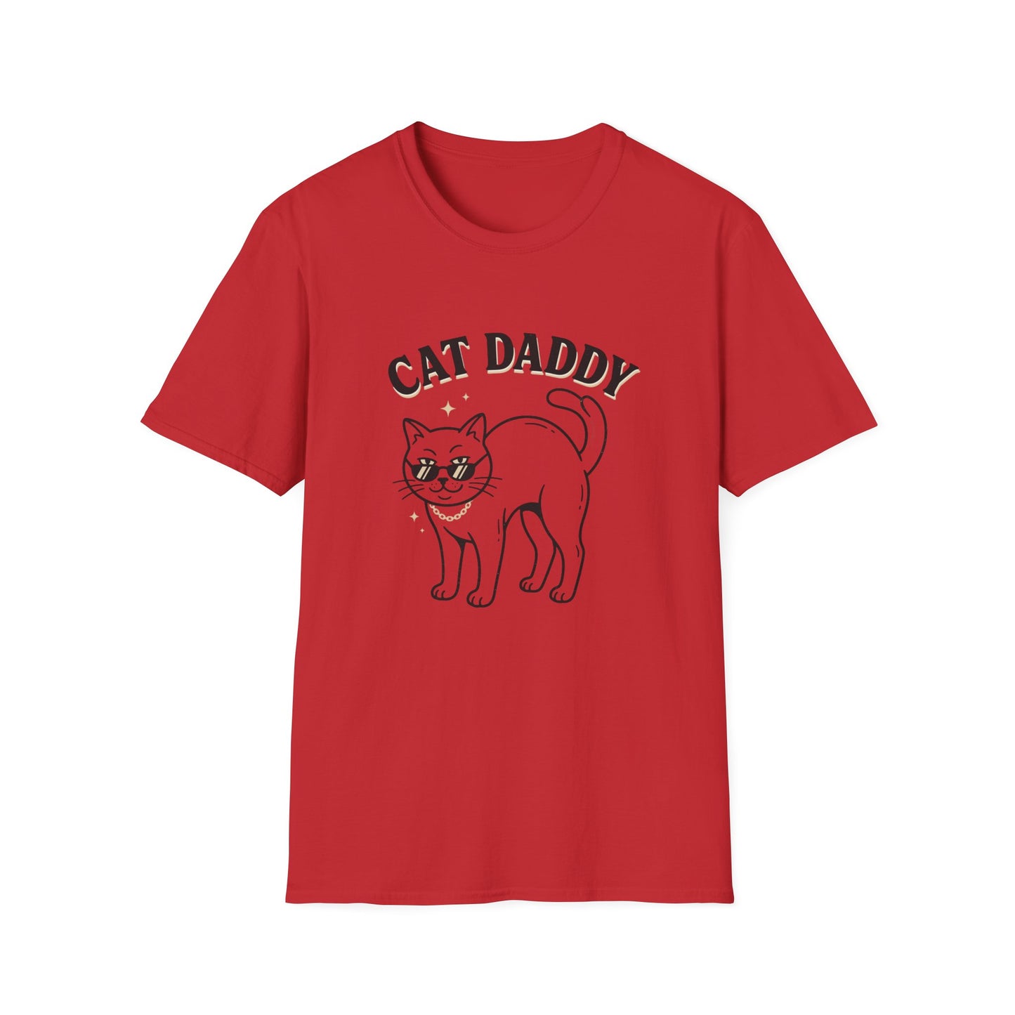 Cat Daddy T-Shirt — Retro Cute Cat Graphic Tee for Cat Lovers